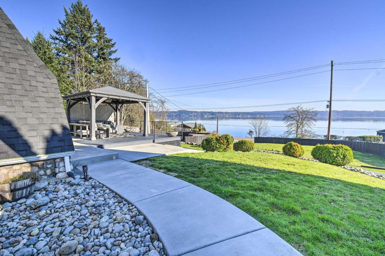 Puget Sound Cabin With Hot Tub And Water Views! Bremerton Exteriér fotografie
