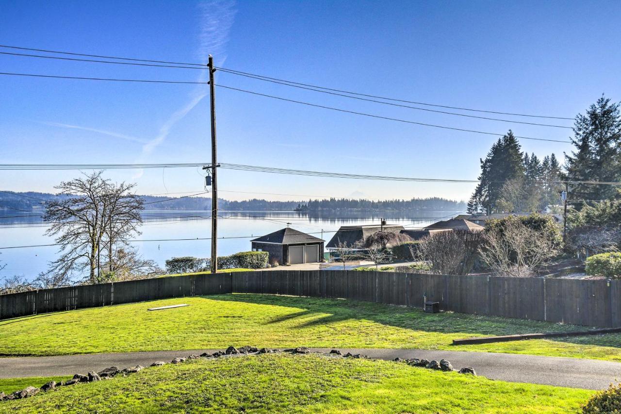 Puget Sound Cabin With Hot Tub And Water Views! Bremerton Exteriér fotografie