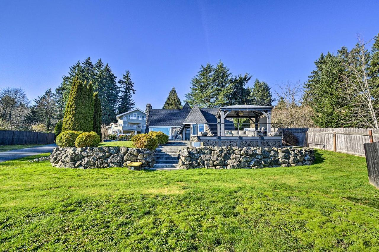 Puget Sound Cabin With Hot Tub And Water Views! Bremerton Exteriér fotografie